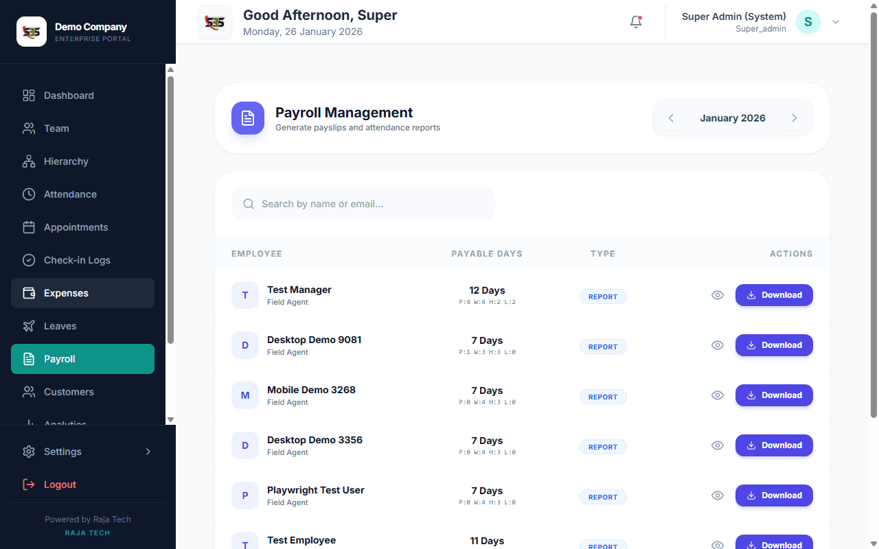 Payroll Automation